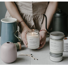 Load image into Gallery viewer, Diy Aromatherapy Candle Making Container Homemade Aromatherapy Candle White Candle Jar Niche Candle Cup Jar Glass Bottle

