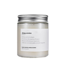 Load image into Gallery viewer, Diy Aromatherapy Candle Making Container Homemade Aromatherapy Candle White Candle Jar Niche Candle Cup Jar Glass Bottle
